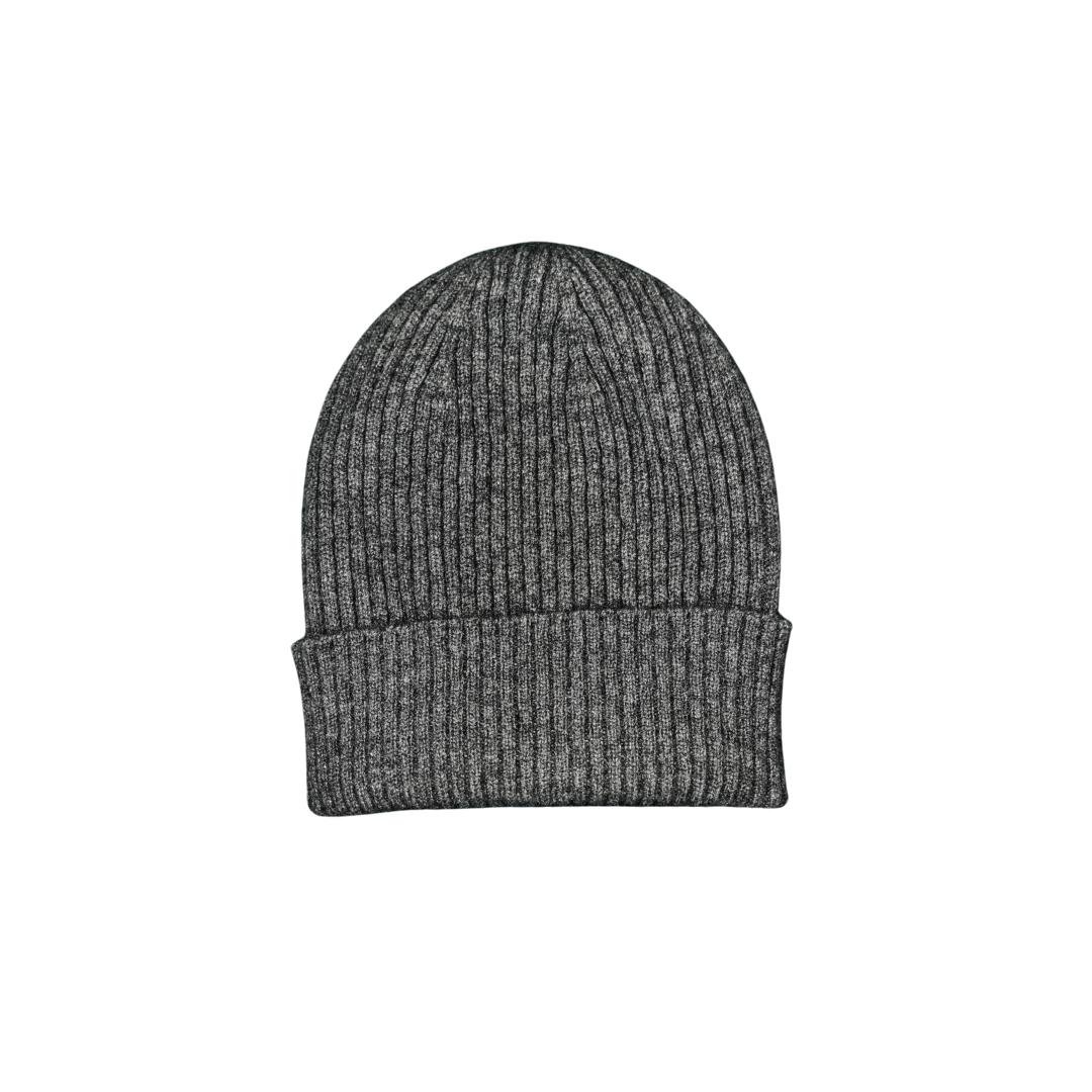 A cosy charcoal Gray coloured beanie with an all over rib structure. Hat is made from Merino Possum, Nylon and is made locally in New Zealand by a female maker Hats hem has been turned up