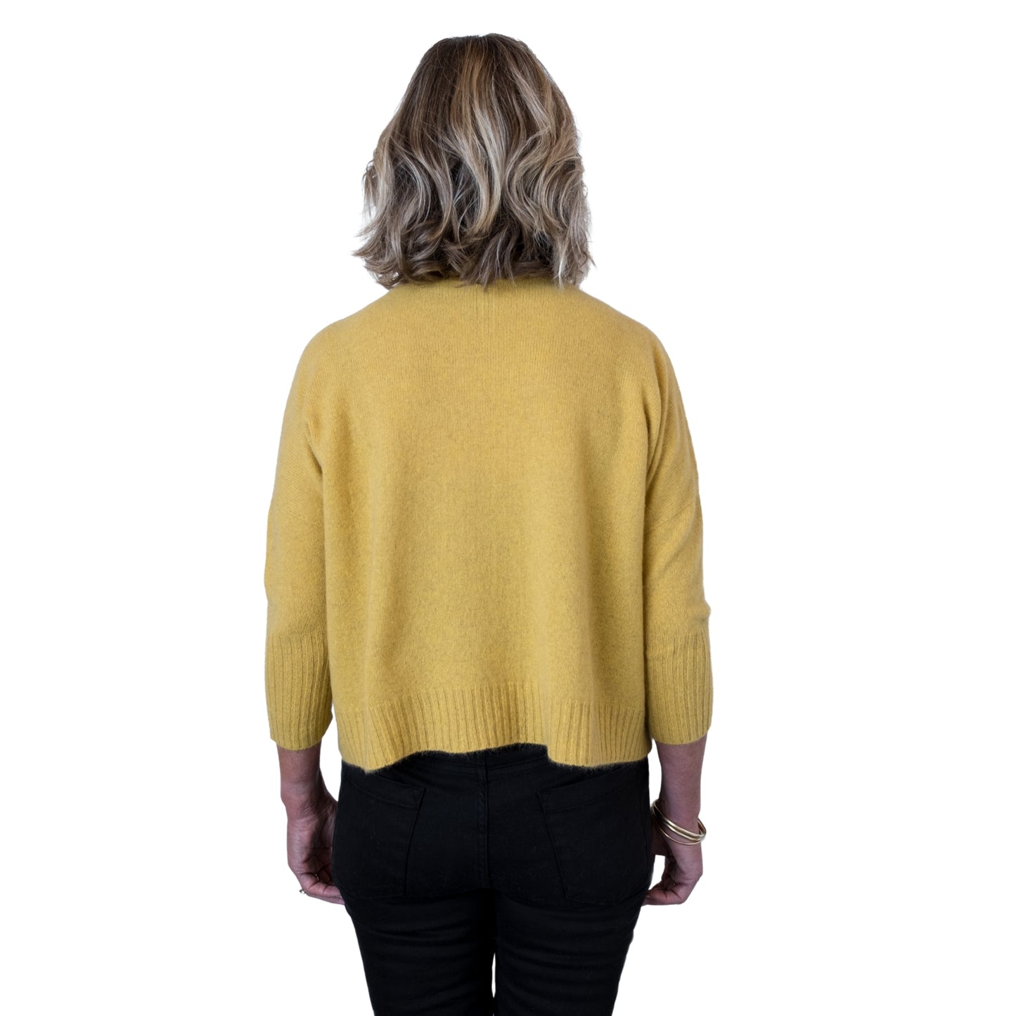 OS Summer Sweater in colour Sun. Back