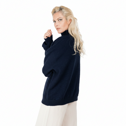Merino Possum Nylon | Sports Stripe Jumper