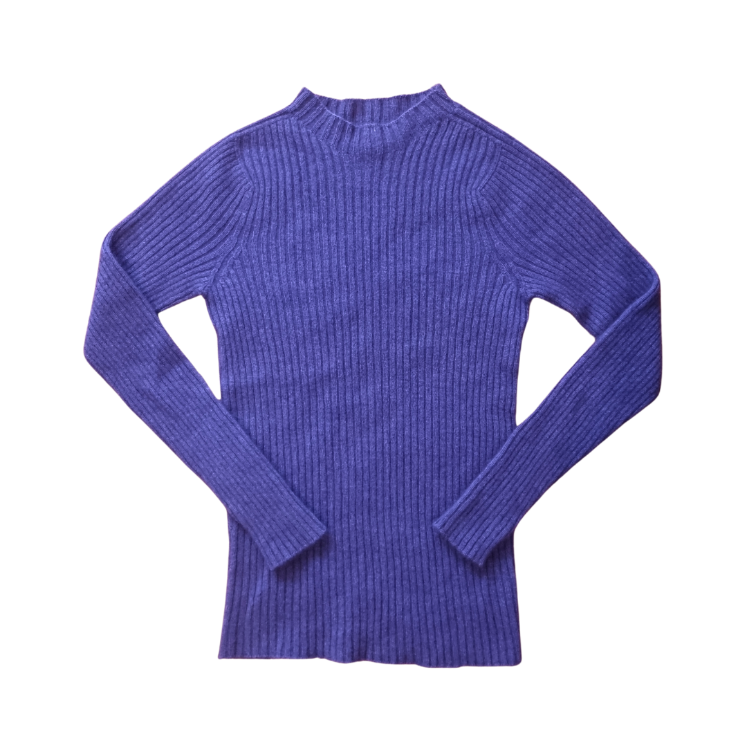 SAMPLE Cashmere Possum Silk | Smors Rib Jumper
