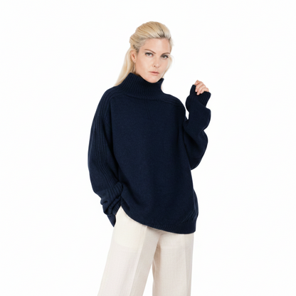 Merino Possum Nylon | Sports Stripe Jumper