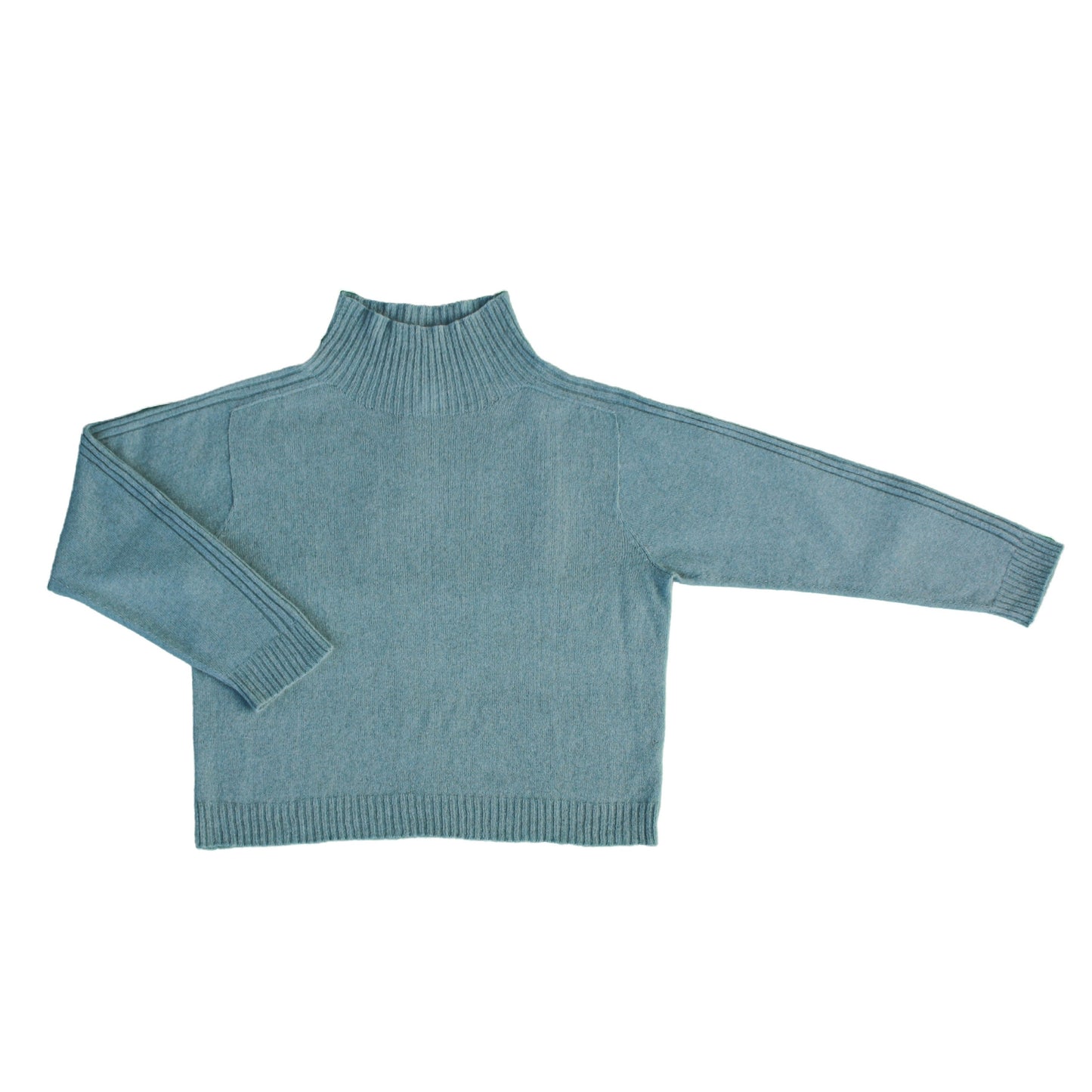 sports stripe jumper in colour seafoam