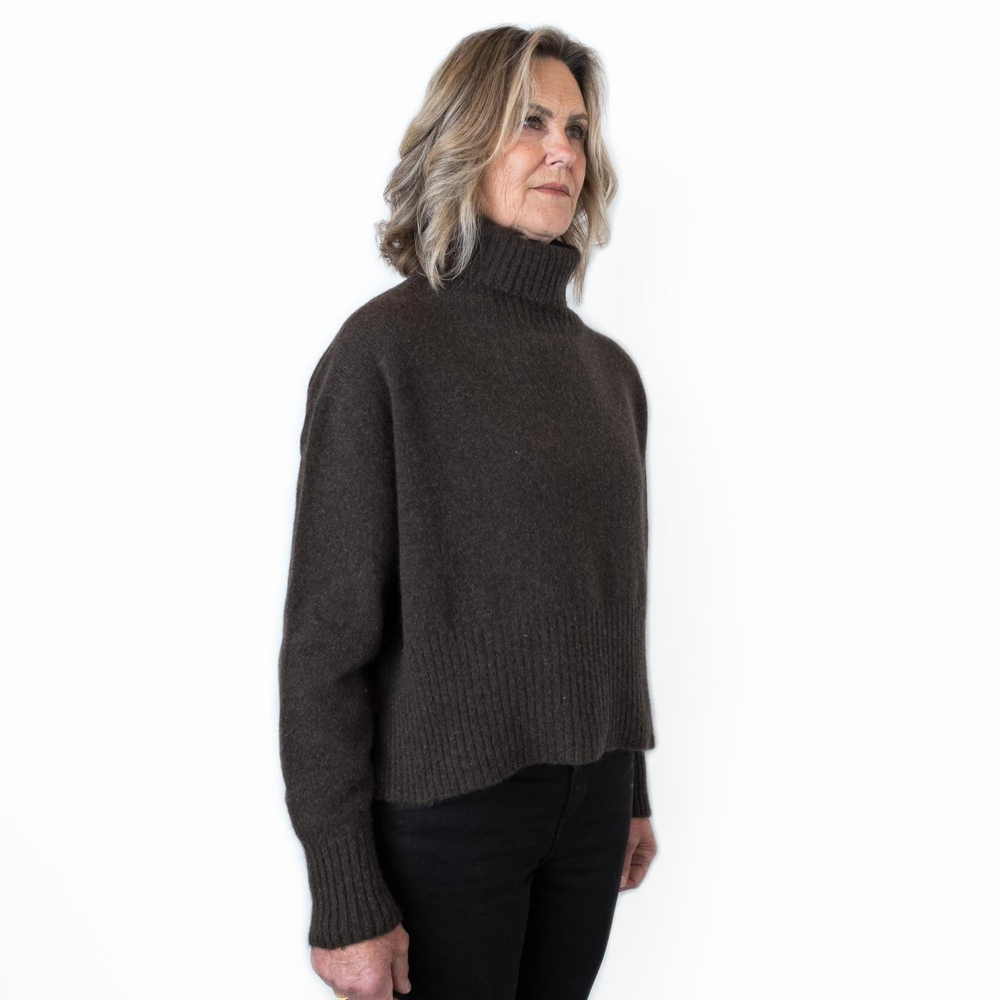 Merino Possum | Split Hem Jumper